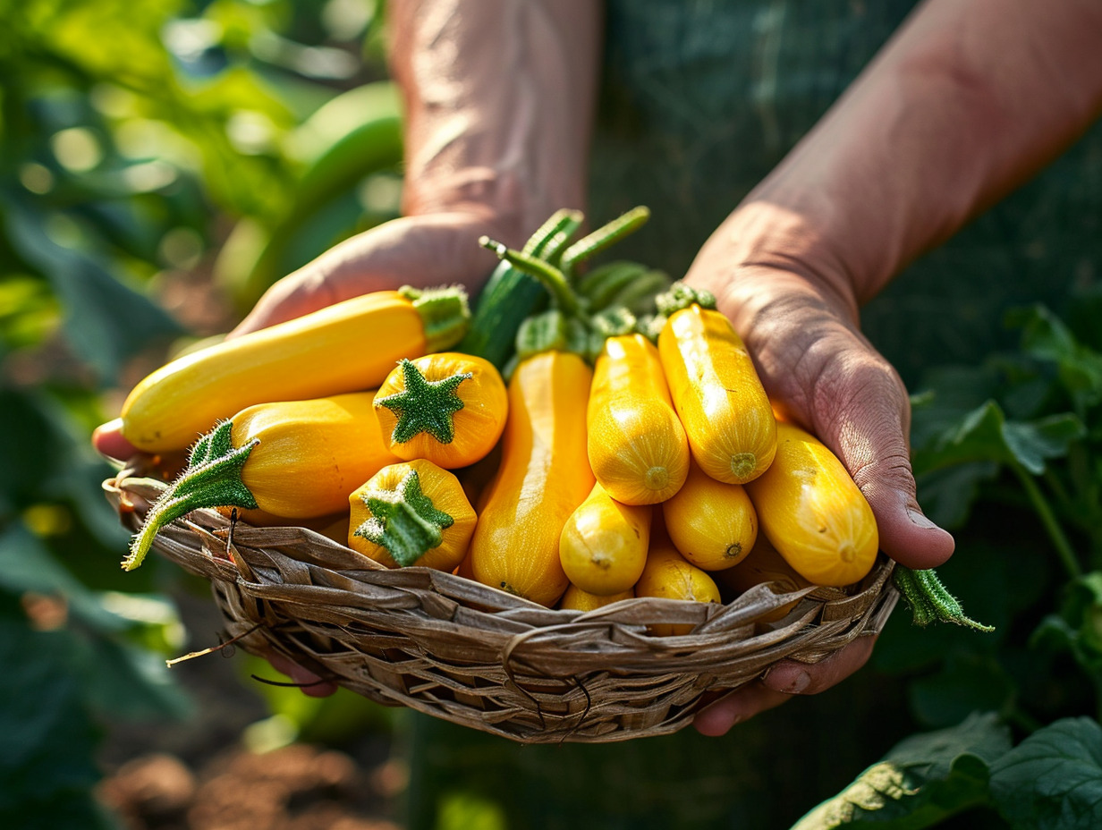 courgettes jaunes