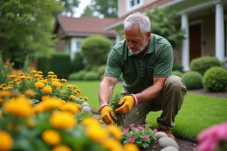 Aménagement de jardin réalisé par un paysagiste professionnel