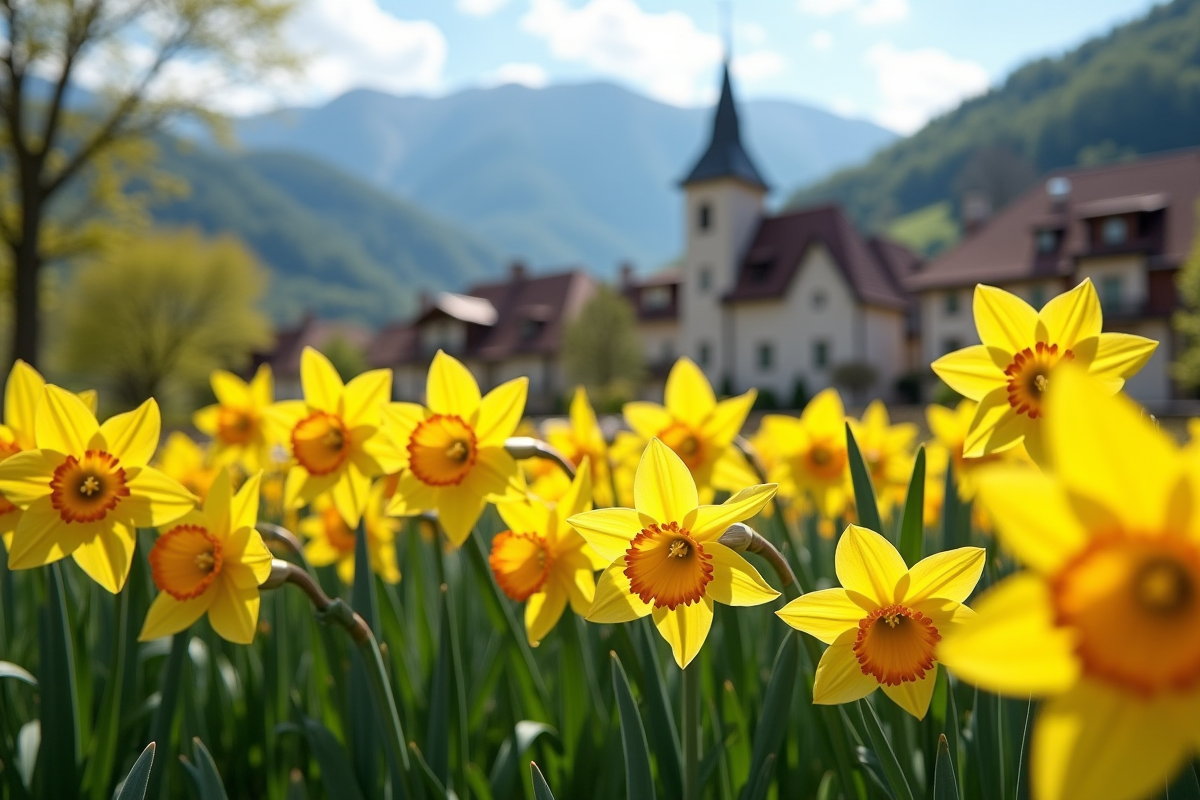 jonquilles fleurs
