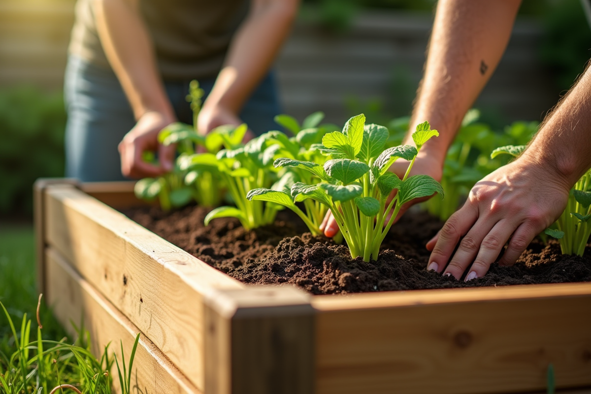 jardinières légumes