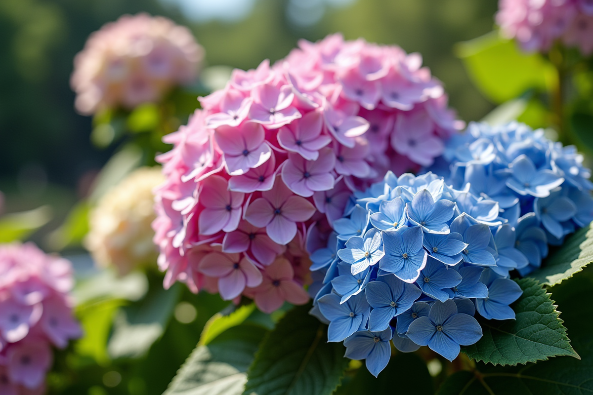 hortensia fleurs