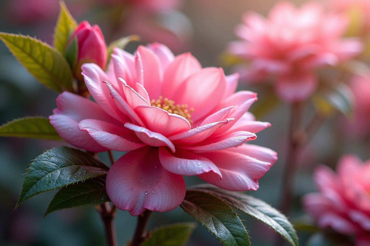 arbuste rose