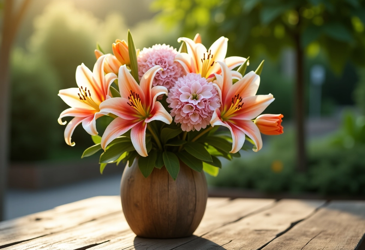 fleurs variées